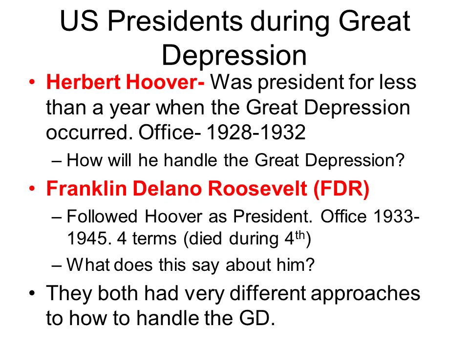 The Great Depression vs. Today's Economic Crisis